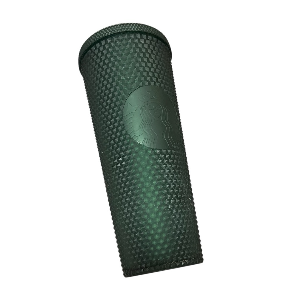 Starbucks Studded Tumbler - Matte Dark Green, 24 oz 2022 Holiday Acrylic